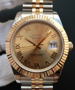 Replica Rolex Date Just II 126333 YG Dial SS/YG Bracelet A2824