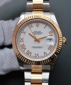 Replica Rolex DateJust II 126333 SS/YG White Dial Roman Marker SS/YG Bracelet A3136