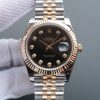 Replica Rolex DateJust 41mm 126333 Noob YG Wrapped Black Dial SS/YG Jubilee Bracelet A2836