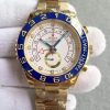 Replica Rolex YachtMaster II 116688 YG Blue Ceramic JF YG Bracelet A7750