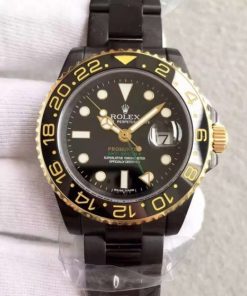 Replica Rolex GMT-Master II 116713 Black Dial ProHunter SS Bracelet A2836