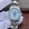 Replica Rolex DateJust 31mm Diamonds Bezel/Markers Blue Textured Dial A2235