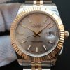 Replica Rolex Date Just II 41mm SS/YG Silver Dial Stick Marker SS/YG Bracelet A2824