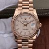 Replica Rolex Day-Date 40mm 228235 RG Noob RG Textured Dial RG Bracelet A3255