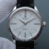 Replica Rolex MK Cellini Time 50509 SS Rome White Dial Leather Strap