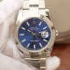 Replica Rolex DateJust 41mm SS 116200 Polished Bezel Blue Dial 904L SS Bracelet SA3235