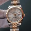 Replica Rolex Date Just II 41mm SS/YG Silver Dial Stick Marker SS/YG Bracelet A2836