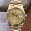 Replica Rolex Day-Date 40mm 228238 YG Dial Roman Markers YG Bracelet A3255