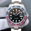 Replica Rolex GMT-Master II 116759 Black Dial Blue/White Bezel S2836