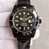 Replica Rolex Blaken Submariner 116610 PVD Black Dial PVD Bracelet A2836