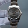 Replica Rolex Oyster Perpetual 39mm 114300 JF Gray Dial SS Bracelet SH3132