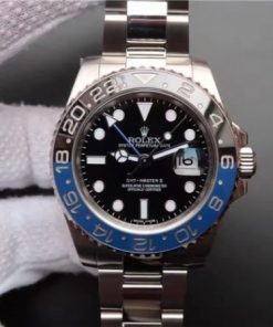 Replica Rolex GMT-Master II 116710 BLNR Black/Blue Ceramic Noob A3186