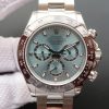 Replica Rolex Daytona 116506 Brown Ceramic Bezel Deep Ice Blue Dial SS Bracelet A4130