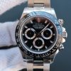 Replica Rolex Daytona 116500 LN Noob Black Dial SS Bracelet A7750