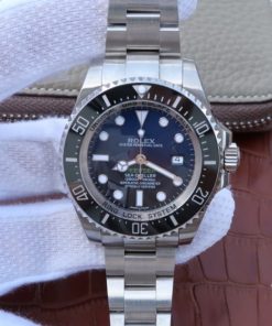 Replica Rolex Sea-Dweller DEEPSEA 116660 D-BLUE Noob V7 SA3135