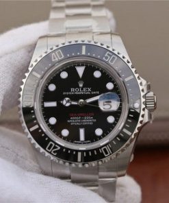 Replica Rolex Sea-Dweller DEEPSEA 116660 Black Ceramic Noob A2836