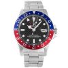 40 MM 316 Grade Stainless Steel Black Replica Rolex GMT Master 16700