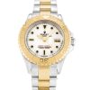 29 MM Steel & Yellow Gold White Replica Rolex Yacht-Master 169623