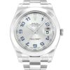 41 MM Steel (Oyster) Silver Arabic Replica Rolex Datejust II 116300