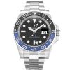 40 MM 316 Grade Stainless Steel Black Replica Rolex GMT Master II 116710