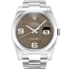 36 MM Steel (Oyster) Floral Arabic Replica Rolex Datejust 116200