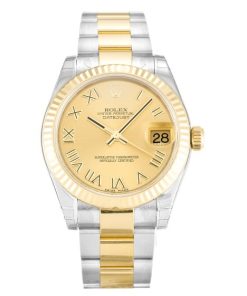 31 MM Steel & Yellow Gold Replica Rolex Datejust Lady 178273