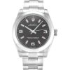 31 MM Steel (Oyster) Black Quarter Arabic Replica Rolex Lady Oyster Perpetual 177200