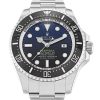 44 MM Steel (Oyster) Black & Blue Replica Rolex Deepsea 116660