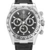 40 MM White Gold Black Baton Replica Rolex Daytona 116519