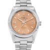 34 MM Steel Salmon Quarter Arabic Replica Rolex Air-King 14010M