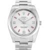 34 MM Steel Silver Quarter Arabic Replica Rolex Air-King 114200