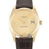 33 MM Yellow Gold Champagne Baton Replica Rolex Oyster Perpetual Date 1503