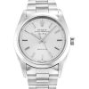 34 MM Steel (Oyster) Silver Baton Replica Rolex Air-King 14000M