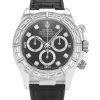 40 MM White Gold set with Diamonds Black Replica Rolex Daytona 116589BR