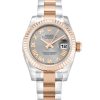 26 MM Steel & Rose Gold Rhodium Roman Numeral Replica Rolex Datejust Lady 179171