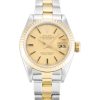 26 MM Steel & Yellow Gold Champagne Baton Replica Rolex Datejust Lady 69173