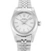 26 MM White Gold Silver Baton Replica Rolex Lady Oyster Perpetual 76094