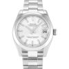 30 MM Steel (Oyster) Silver Baton Replica Rolex Datejust Lady 178240