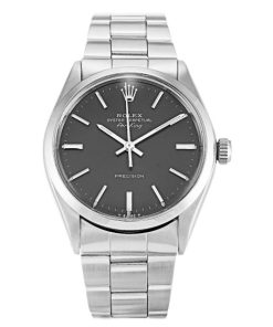 34 MM Steel Grey Baton Replica Rolex Air-King 5500