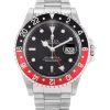 40 MM Steel (Oyster) Black Replica Rolex GMT Master II 16710