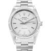 34 MM Steel (Oyster) Silver Baton Replica Rolex Air-King 14010M