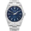 34 MM Steel (Oyster) Blue Baton Replica Rolex Air-King 14010M