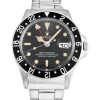 40 MM Steel (Oyster) Black Replica Rolex GMT Master 1675