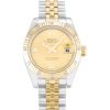 26 MM Steel & Yellow Gold set with Diamonds Replica Rolex Datejust Lady 179313