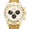 40 MM Yellow Gold White Arabic Replica Rolex Daytona 116518