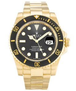 40 MM 316 Grade Stainless Steel Replica Rolex Submariner Black Dial 116618LN