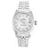 26 MM Ladies 316 Grade Stainless Steel White Replica Rolex Datejust 79174