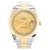 41 MM Gold Plated 316 Grade Stainless Steel Replica Rolex Datejust II Diamond 116333