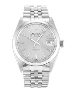 34 MM Steel (Jubilee) Grey Baton Replica Rolex Air-King 5700