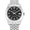 31 MM Steel Black Baton Replica Rolex Datejust Lady 178240